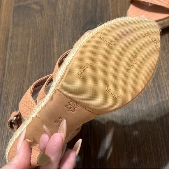 LOEFFLER RANDALL Strappy Espadrille Platform Bootie Heels new size 6 - Picture 11 of 11